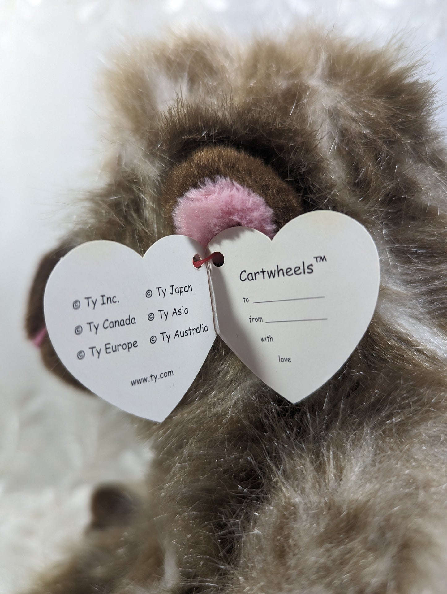 Ty Classic Collection - Cartwheel The Gorilla (14in) Non - mint Tag - Vintage Beanies Canada
