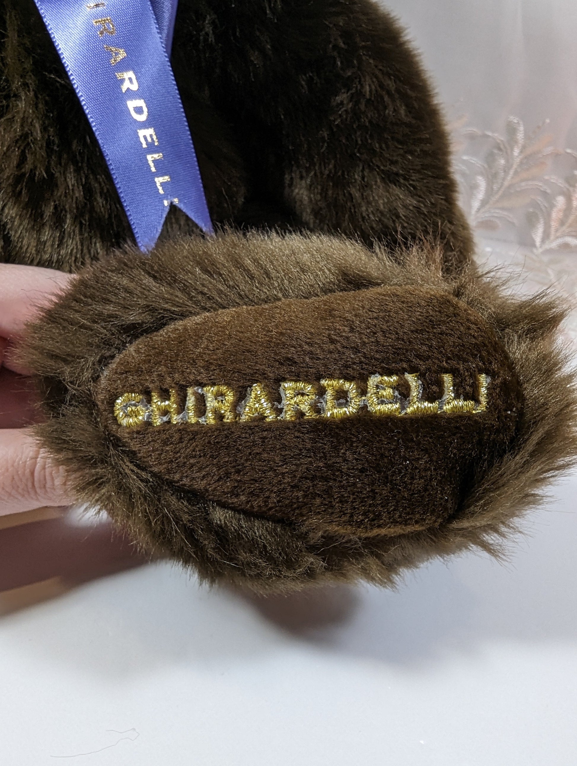 Ty Classic Collection - Cocoa the Bear - Ghiradelli Exclusive *Rare* (12 in) - Vintage Beanies Canada