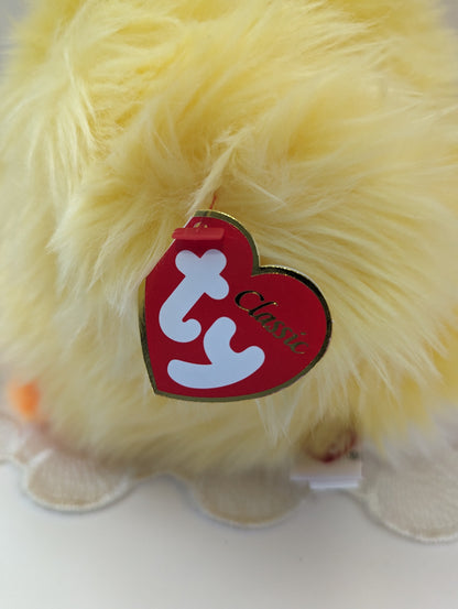 Ty Classic Collection - Cooper The Fuzzy Yellow Chick (9in) - Vintage Beanies Canada