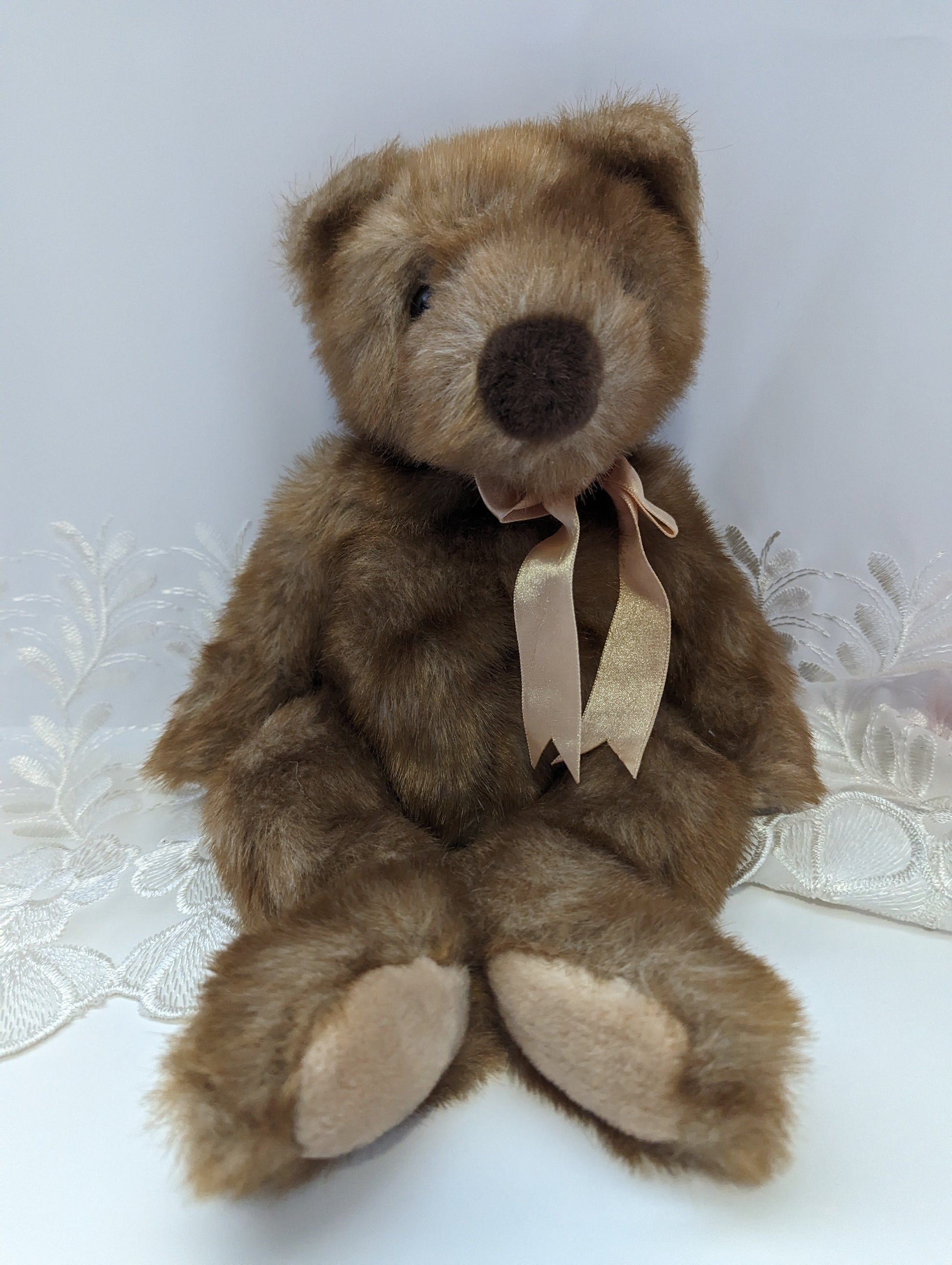 Ty Classic Collection - Ginger The Teddy Bear (13in) No Hang Tag - Vintage Beanies Canada