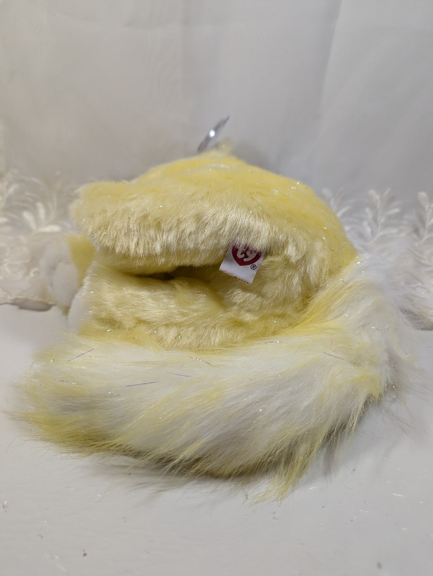 Ty Classic Collection - Glitz the Yellow Cat (11in) - Vintage Beanies Canada