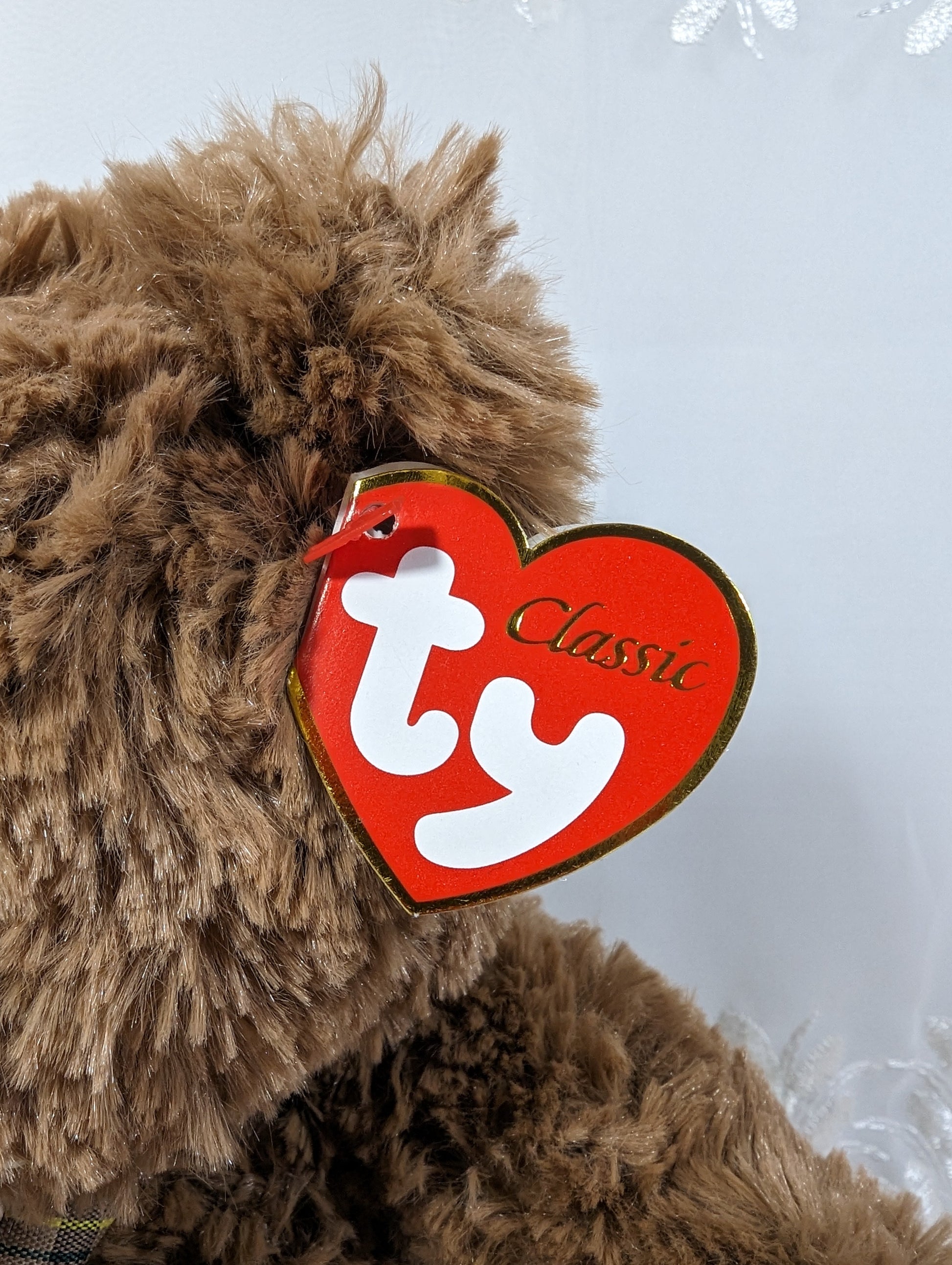 Ty Classic Collection - Hobble The Brown Bear (11 in) - Vintage Beanies Canada