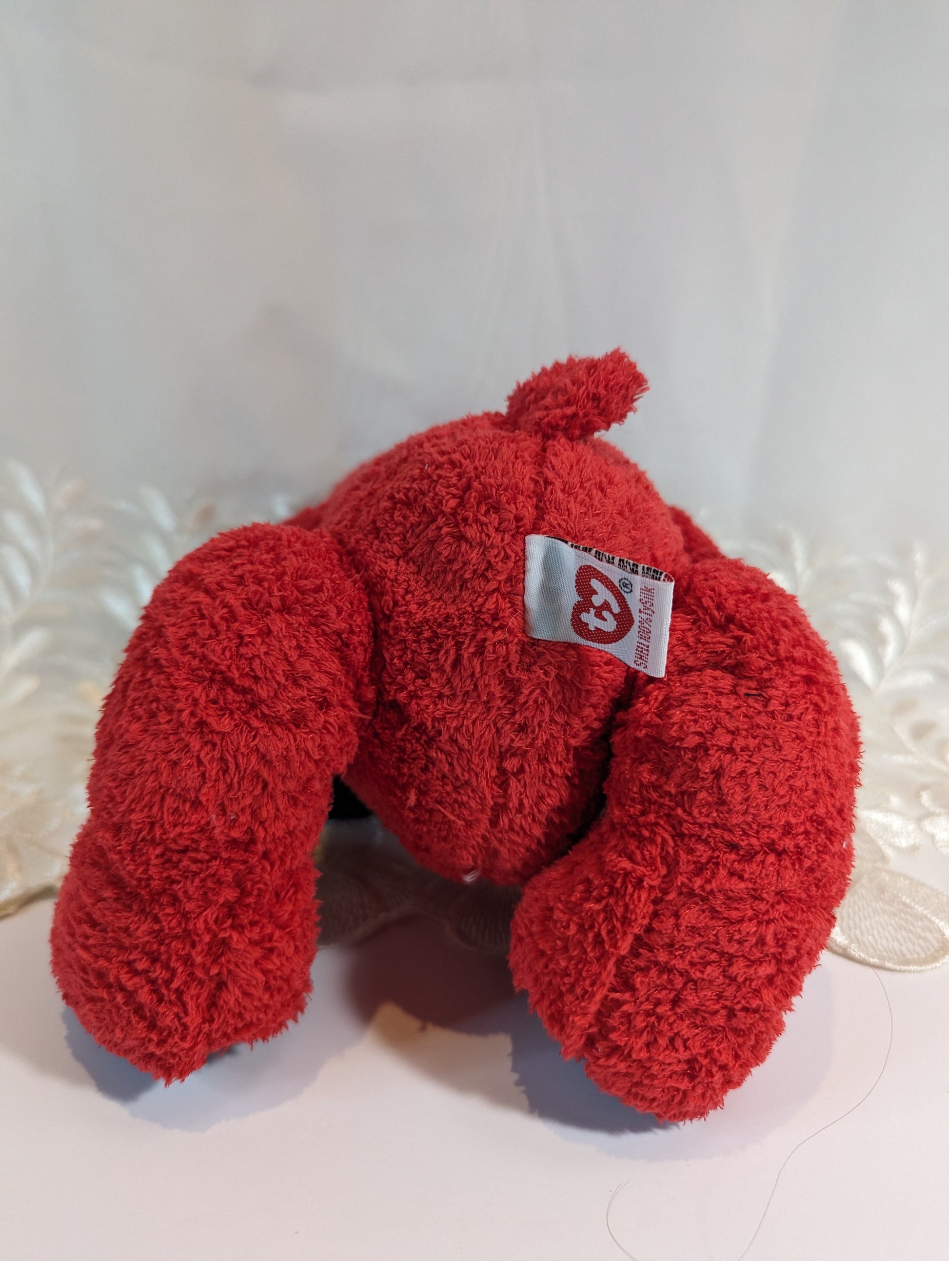 Ty Classic Collection - Patriotic The Red Bear (10in) Near Mint - Vintage Beanies Canada