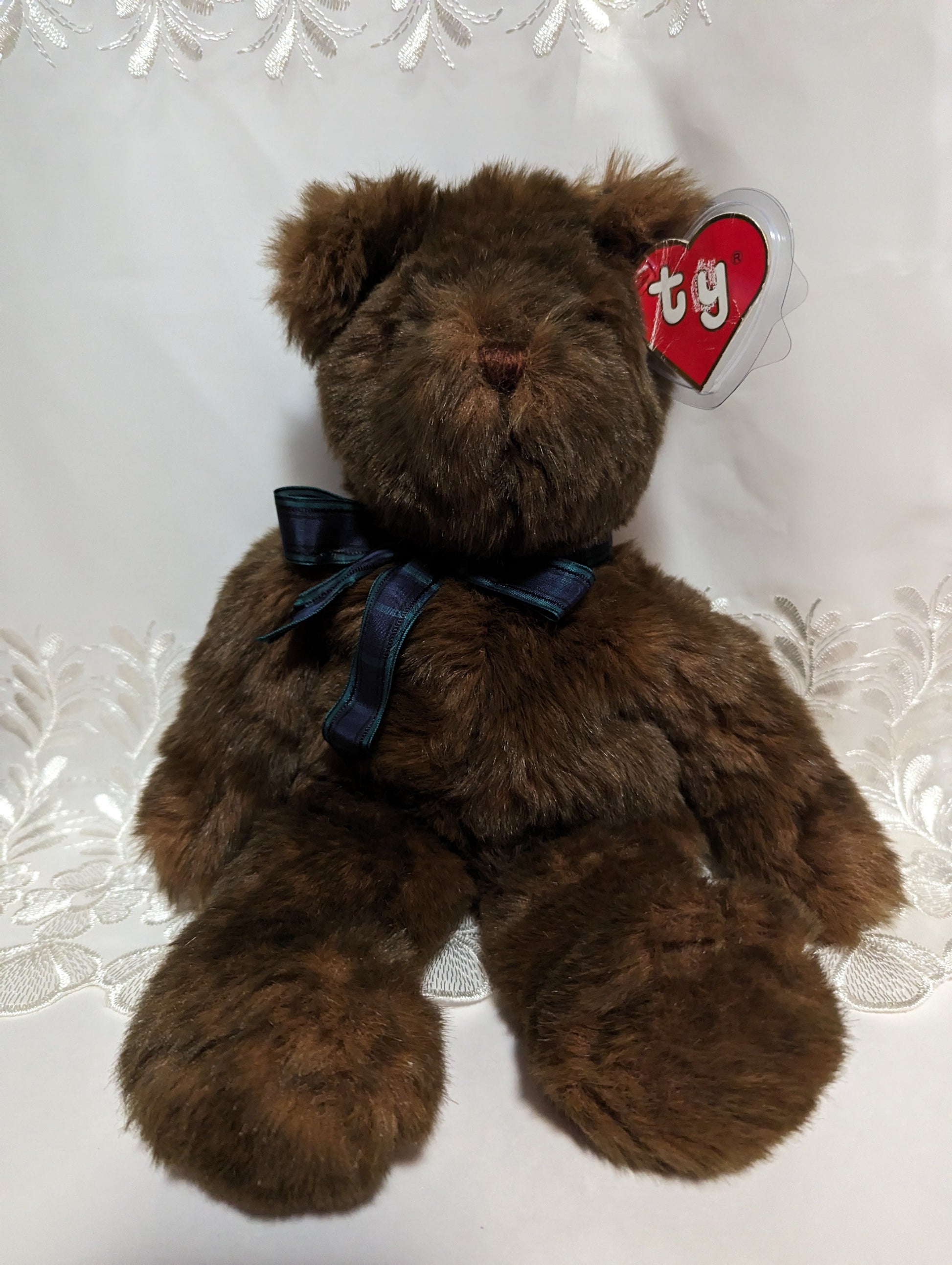Ty Classic Collection - Pj The Bear (18in) *Rare* Non-mint Tag - Vintage Beanies Canada