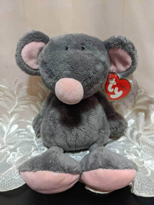 TY Classic Collection - Rocker The Mouse (10in) Non-mint Tags - Vintage Beanies Canada