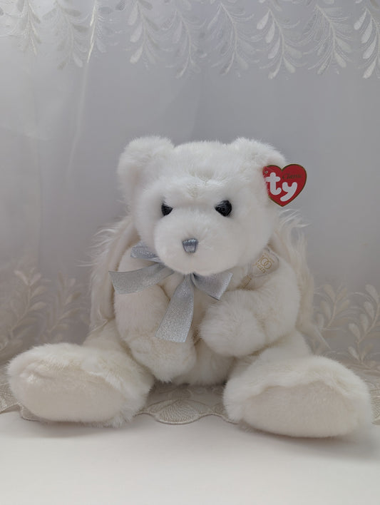 Ty Classic Collection - Snow Angel The White Angel Bear (Japanese exclusive) 12in - Near Mint Tag - Vintage Beanies Canada