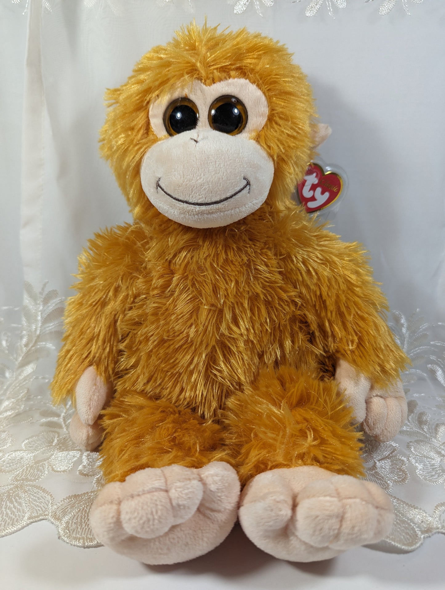 Ty Classic Collection - Tangerine The Orange Monkey (14 in) - Vintage Beanies Canada