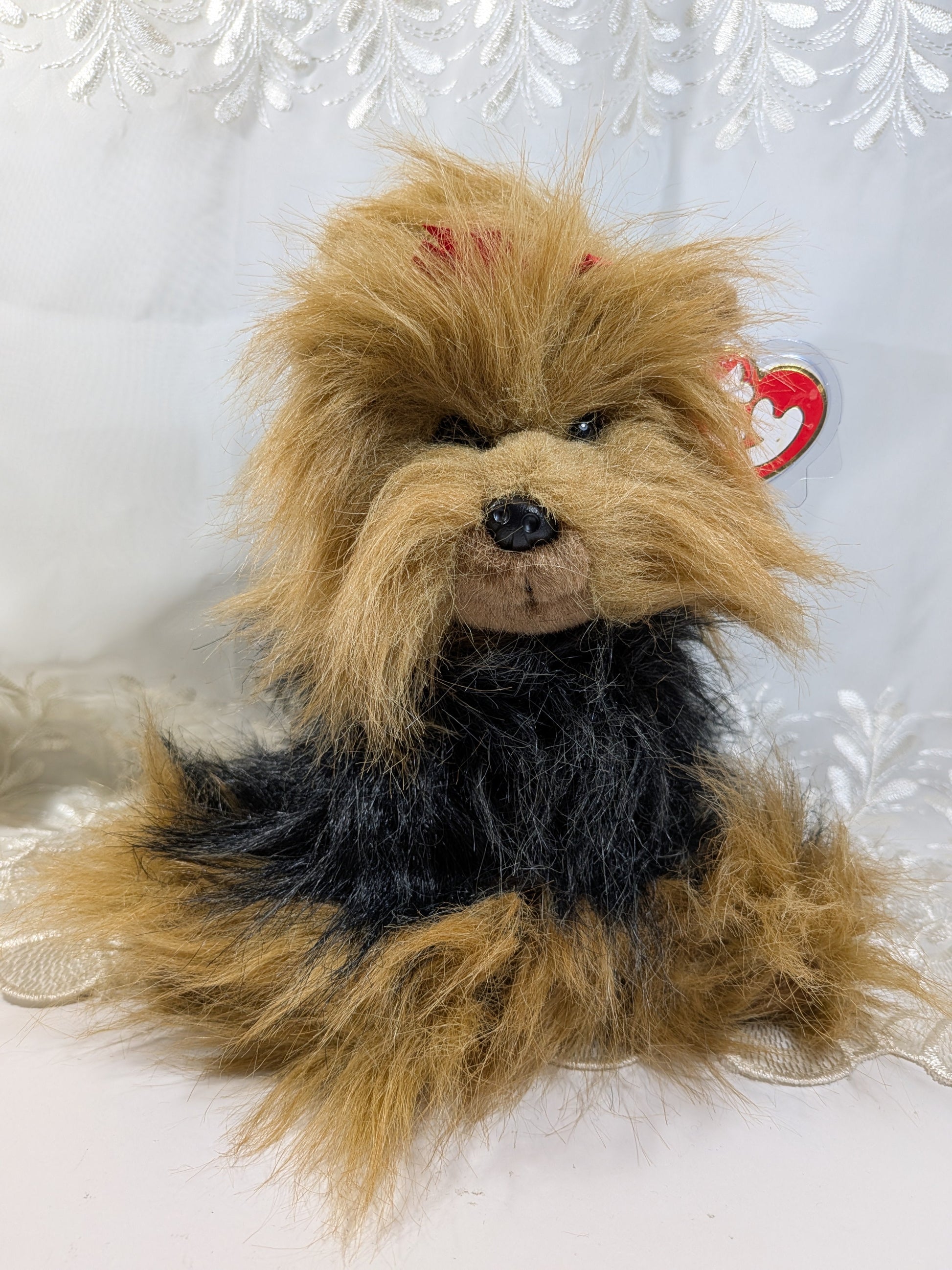 Ty Classic Collection - Yappy the Yorkshire Terrier Dog (9in) Non - mint Tag - Vintage Beanies Canada