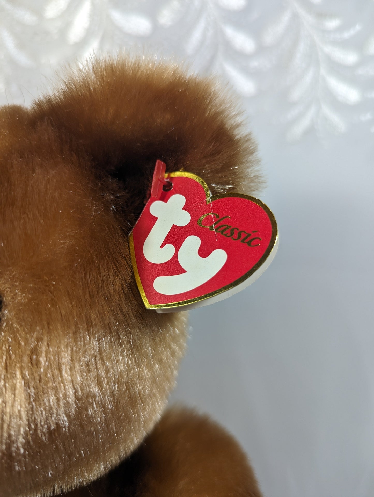 Ty Classic Collection - Yesterbear The Bear (16in) Non - mint Tag - Vintage Beanies Canada