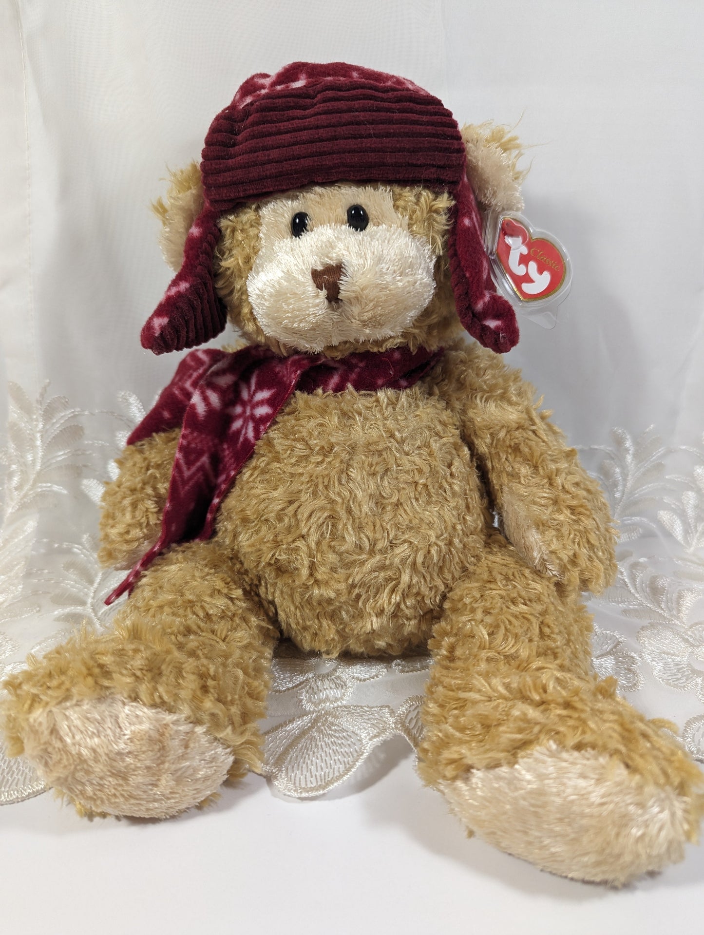 Ty Classic - Hudson The Bear (13in) - Vintage Beanies Canada