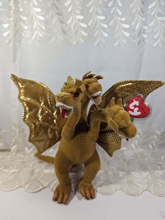 Ty Classic King Ghidorah Godzilla the Three - headed Dragon - Japan Exclusive *RARE* Mint (10in) - Vintage Beanies Canada