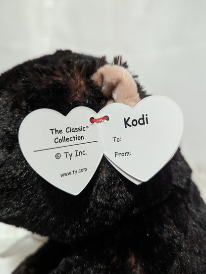 Ty Classic - Kodi The Black Bear (9in) - Vintage Beanies Canada