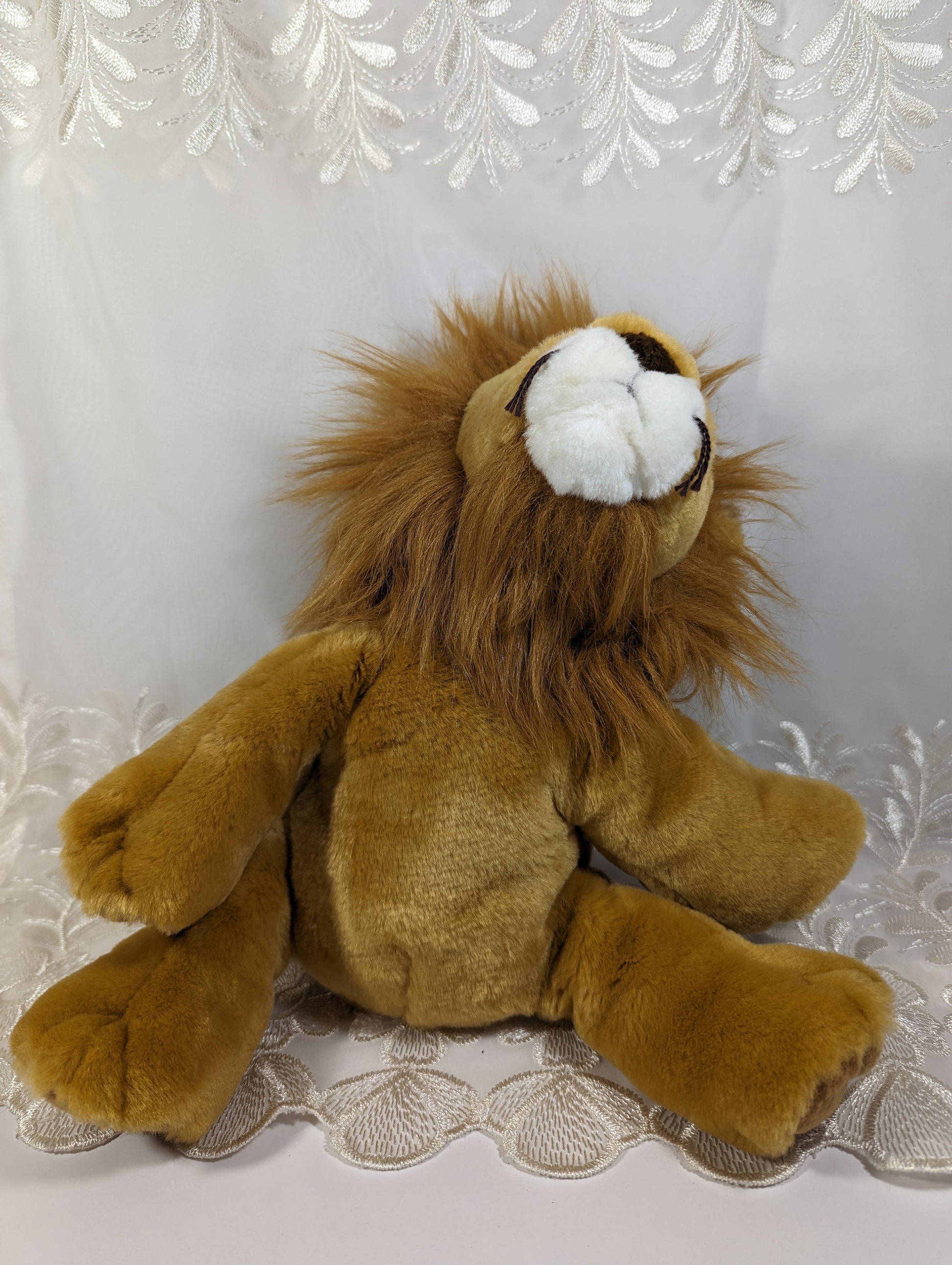 Ty Classic - Lancelot The Lion (11in) No Tag - Vintage Beanies Canada