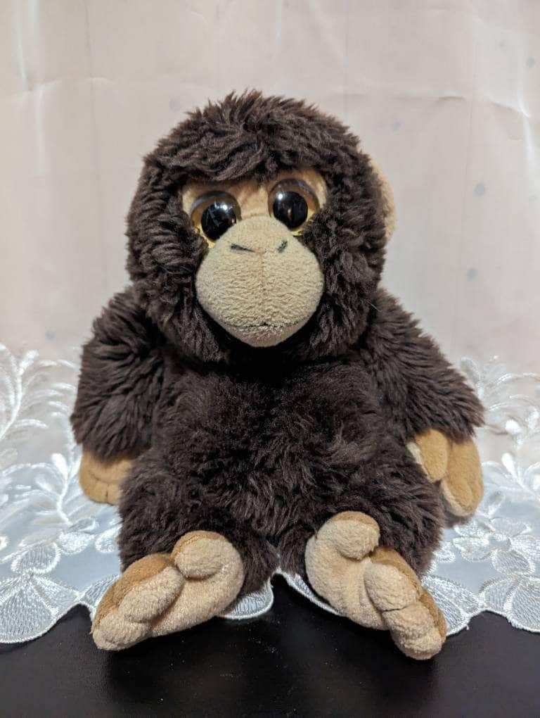TY Classic Plush - Wild Wild Best - Brownie the Monkey (11in) No Hang Tag - Vintage Beanies Canada