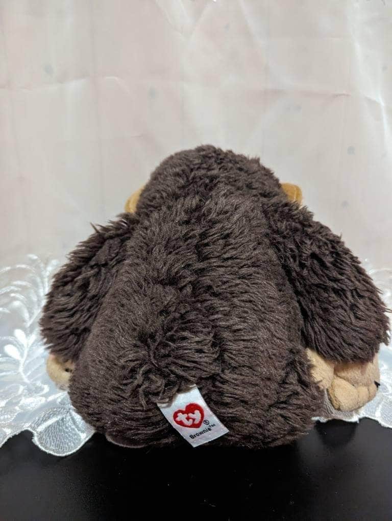 TY Classic Plush - Wild Wild Best - Brownie the Monkey (11in) No Hang Tag - Vintage Beanies Canada