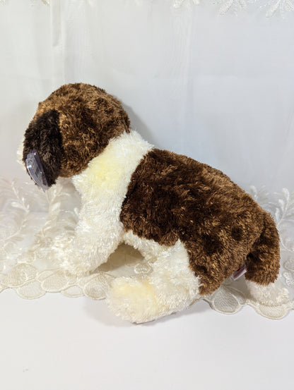 Ty Classic - Rescue the St. Bernard Brown Cream Dog (13 in) Near mint - Vintage Beanies Canada