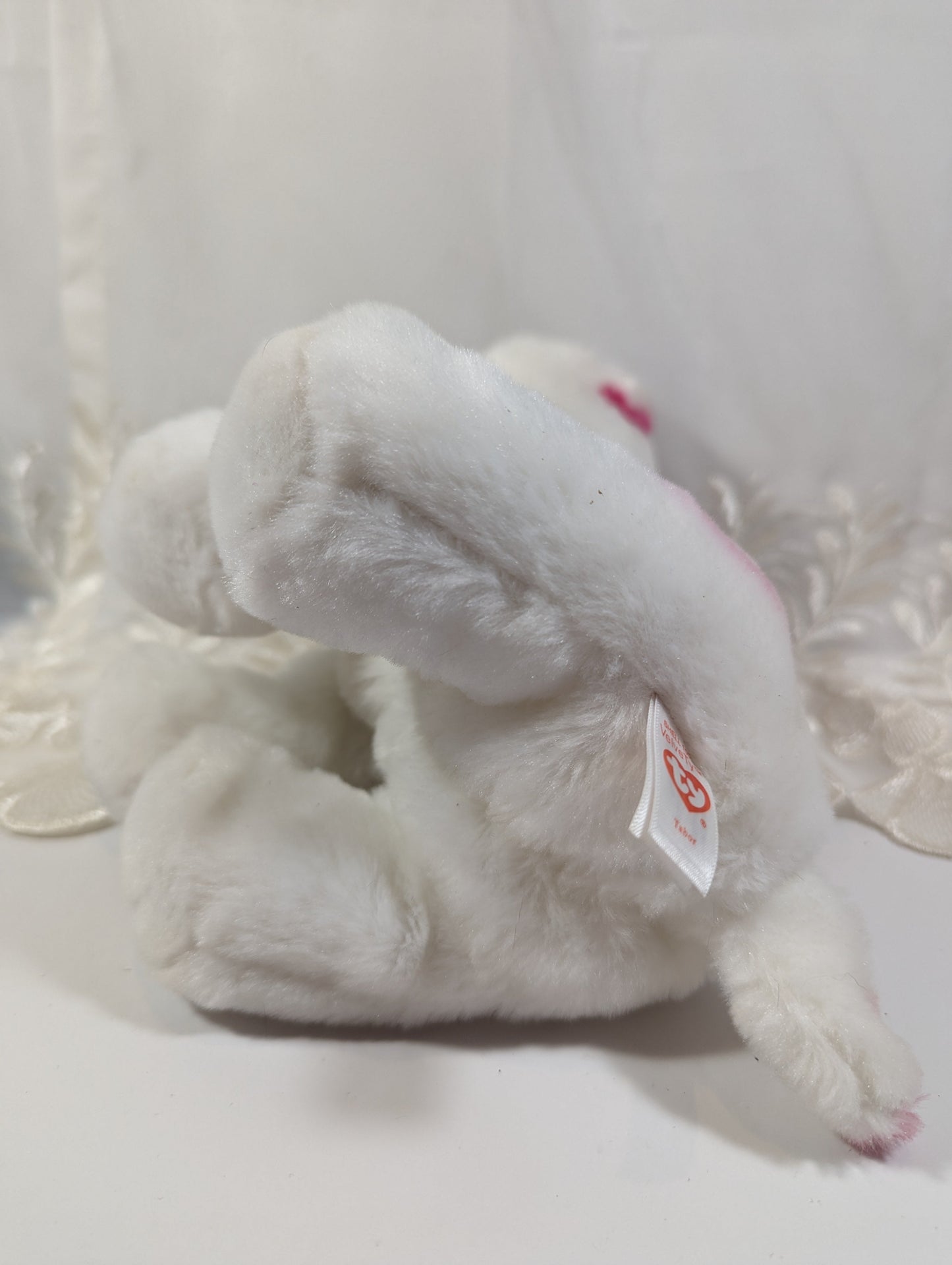 Ty Classic - Tabor the White Tiger (9.5in) no tag - Vintage Beanies Canada