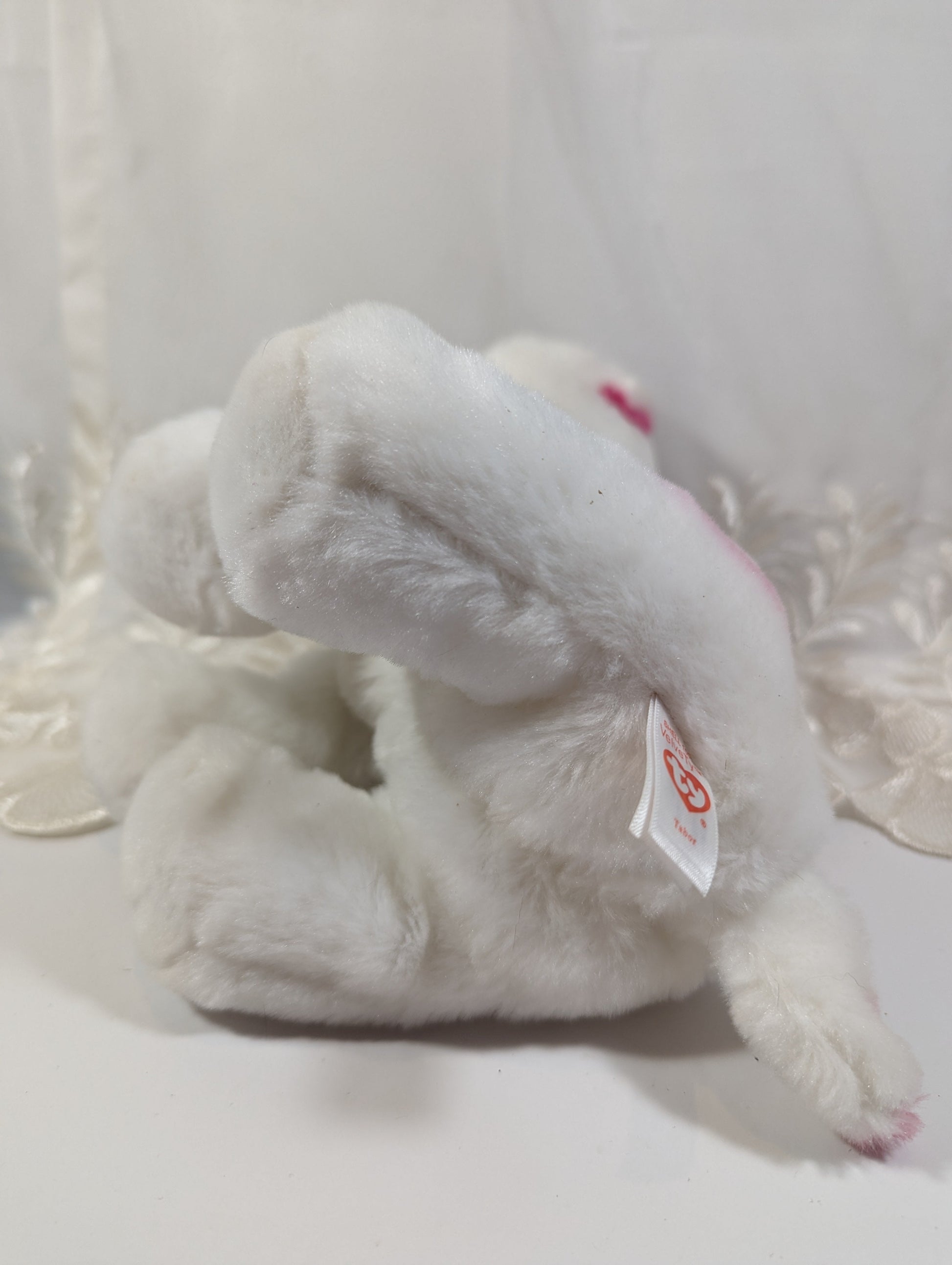 Ty Classic - Tabor the White Tiger (9.5in) no tag - Vintage Beanies Canada