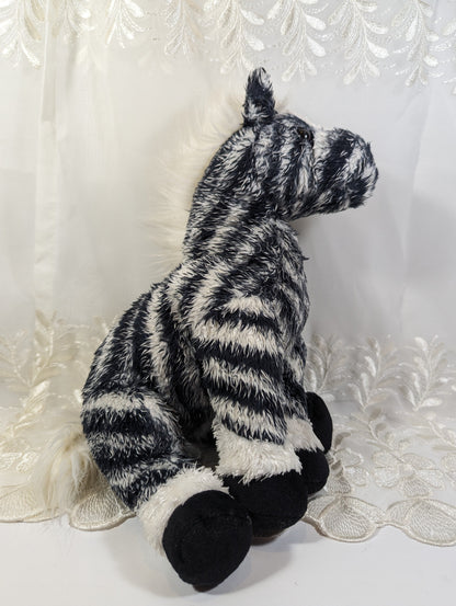 Ty Classics Collection - Kivu the Zebra (12 in) No Tag - Vintage Beanies Canada