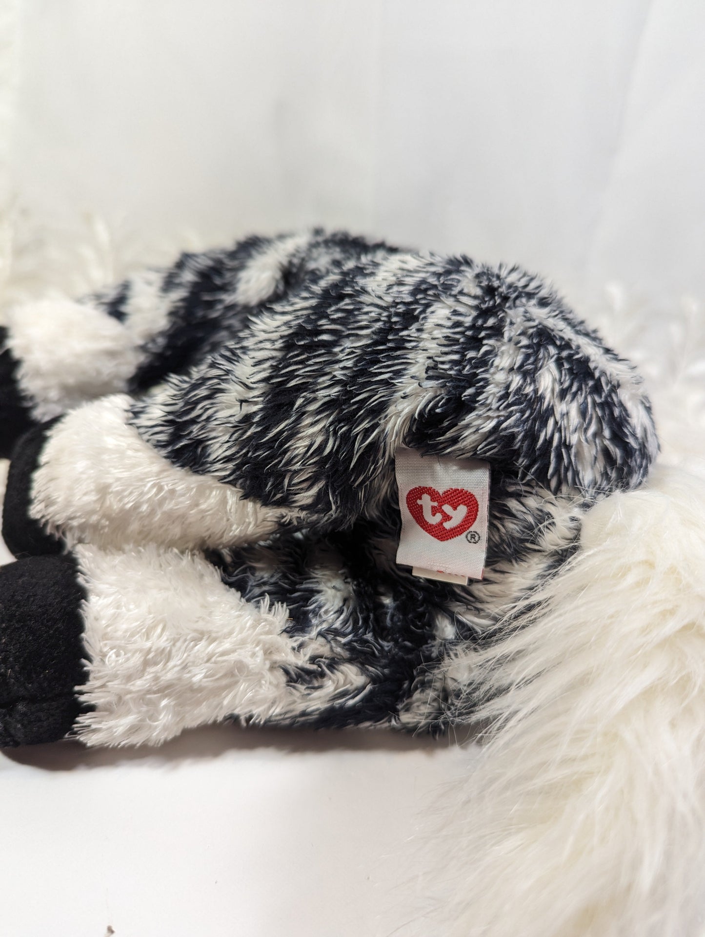 Ty Classics Collection - Kivu the Zebra (12 in) No Tag - Vintage Beanies Canada