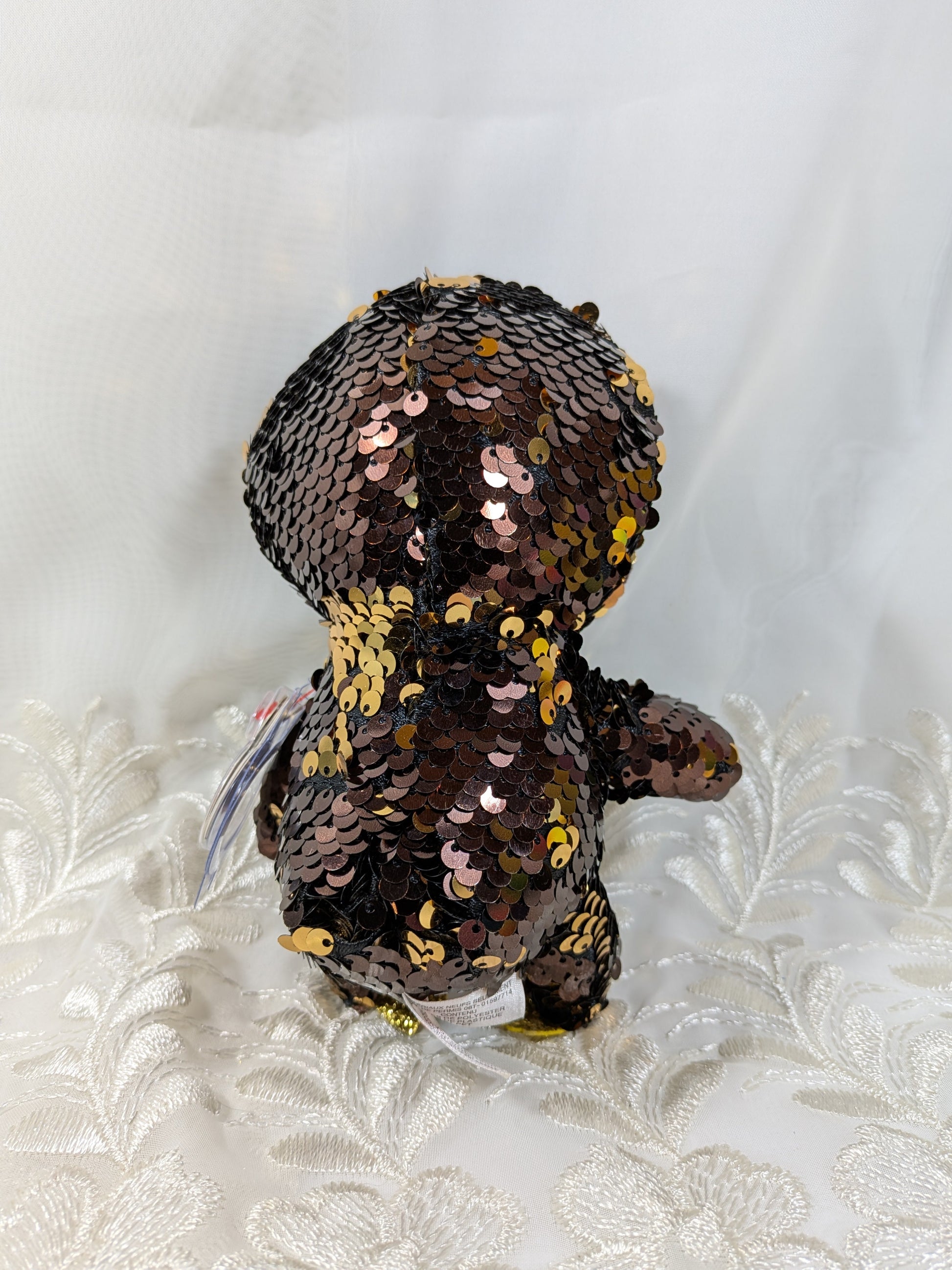 Ty Flippables - Dangler The Sequined Sloth (6in) Creased Tag - Vintage Beanies Canada