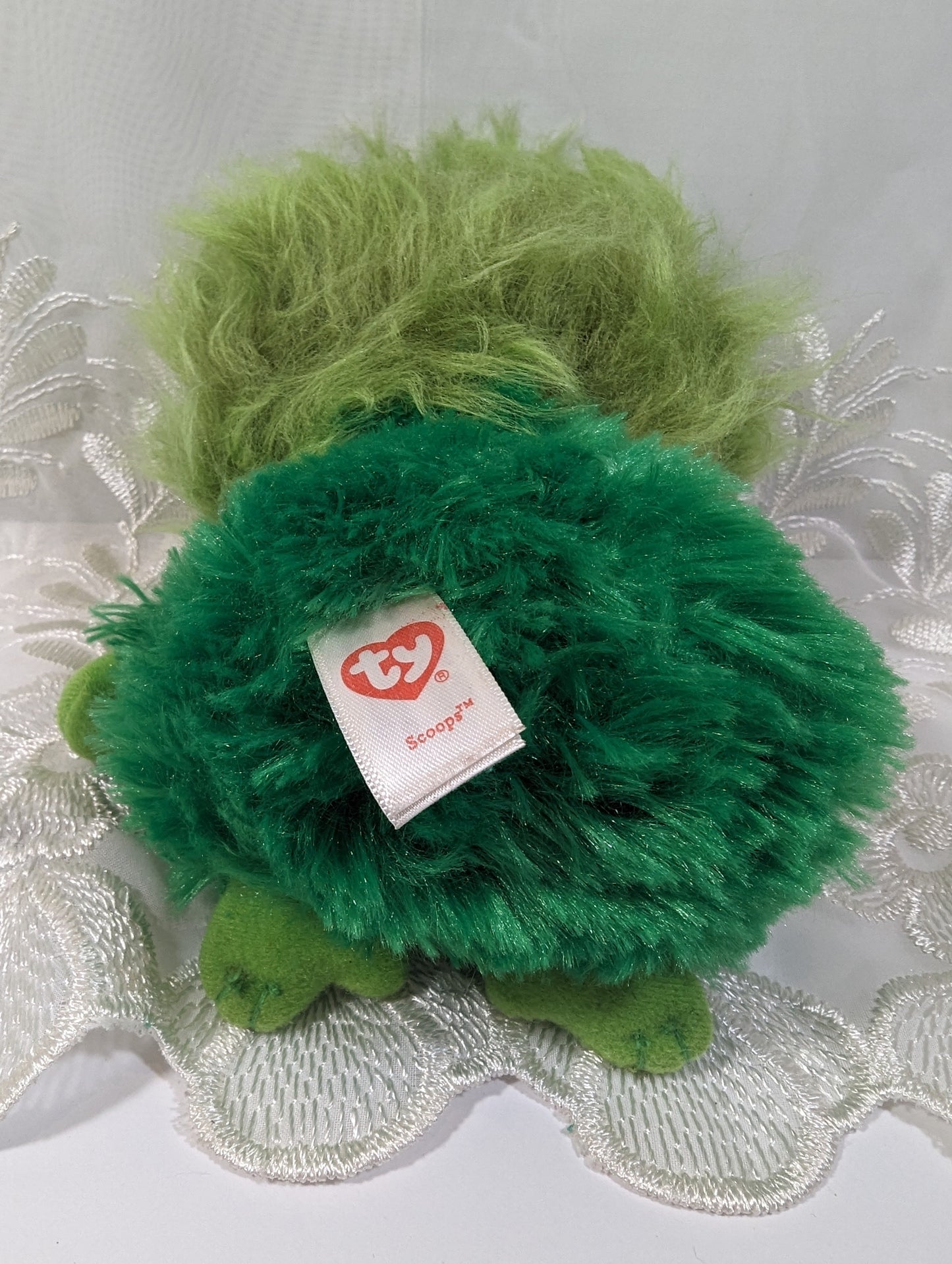 Ty Frizzys Collection - Scoops The Monster (7in) No Tag - Vintage Beanies Canada