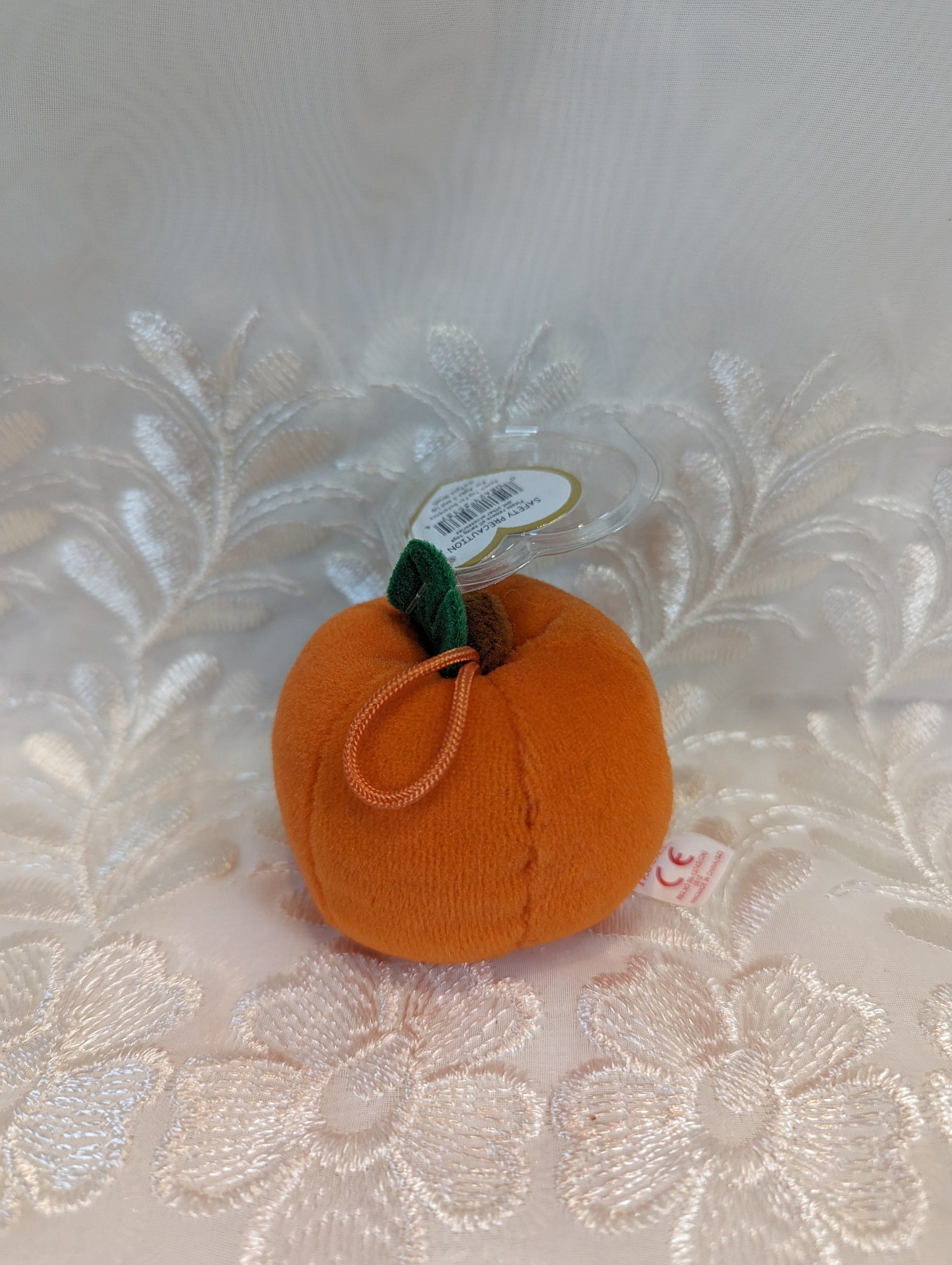 Ty Halloweenie Beanie - Glow The Halloween Jack Lantern Pumpkin (2in) *Tiny* - Vintage Beanies Canada