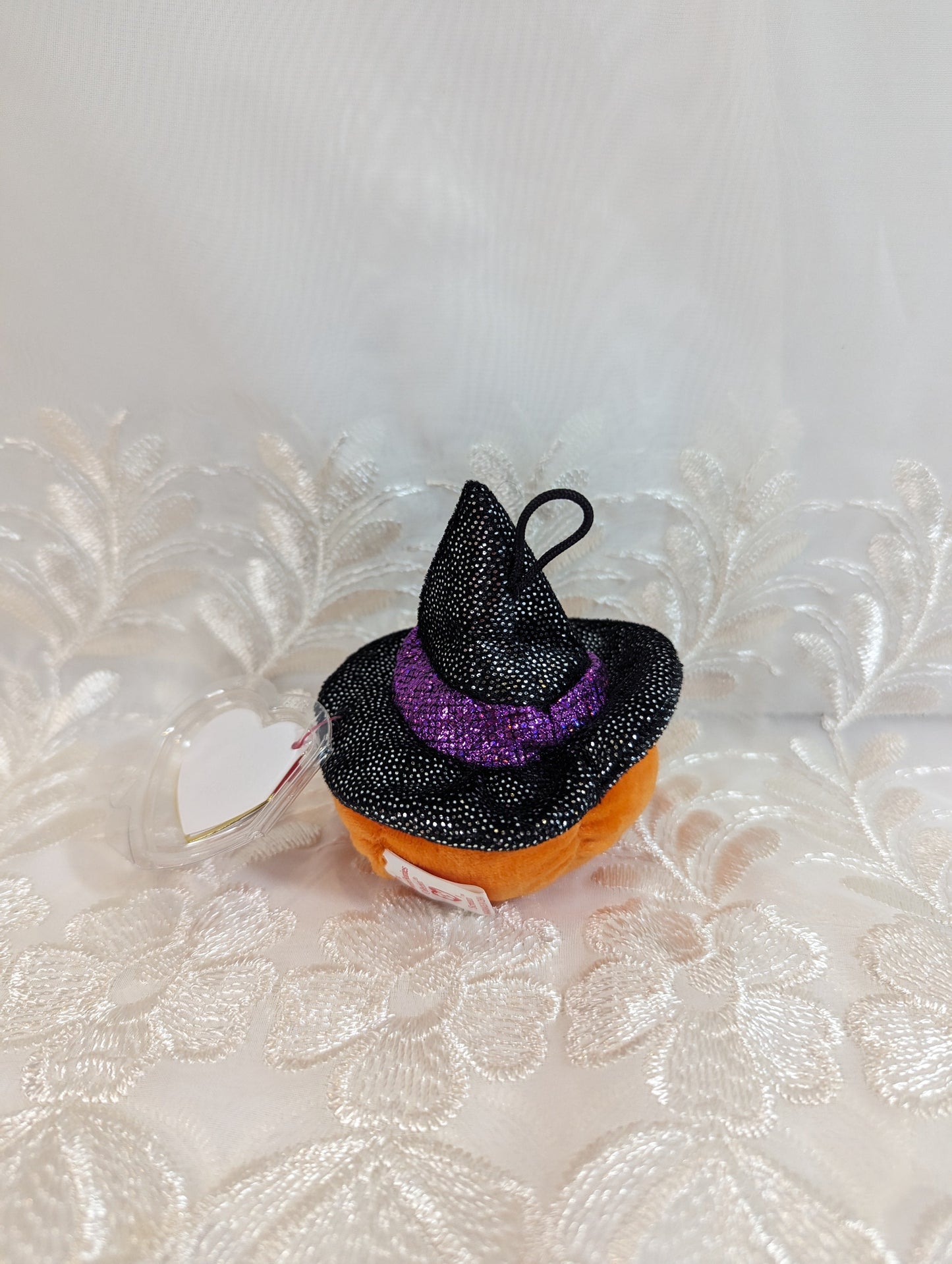 Ty Halloweenie Beanie - Scream The Halloween Pumpkin (3in) - Vintage Beanies Canada