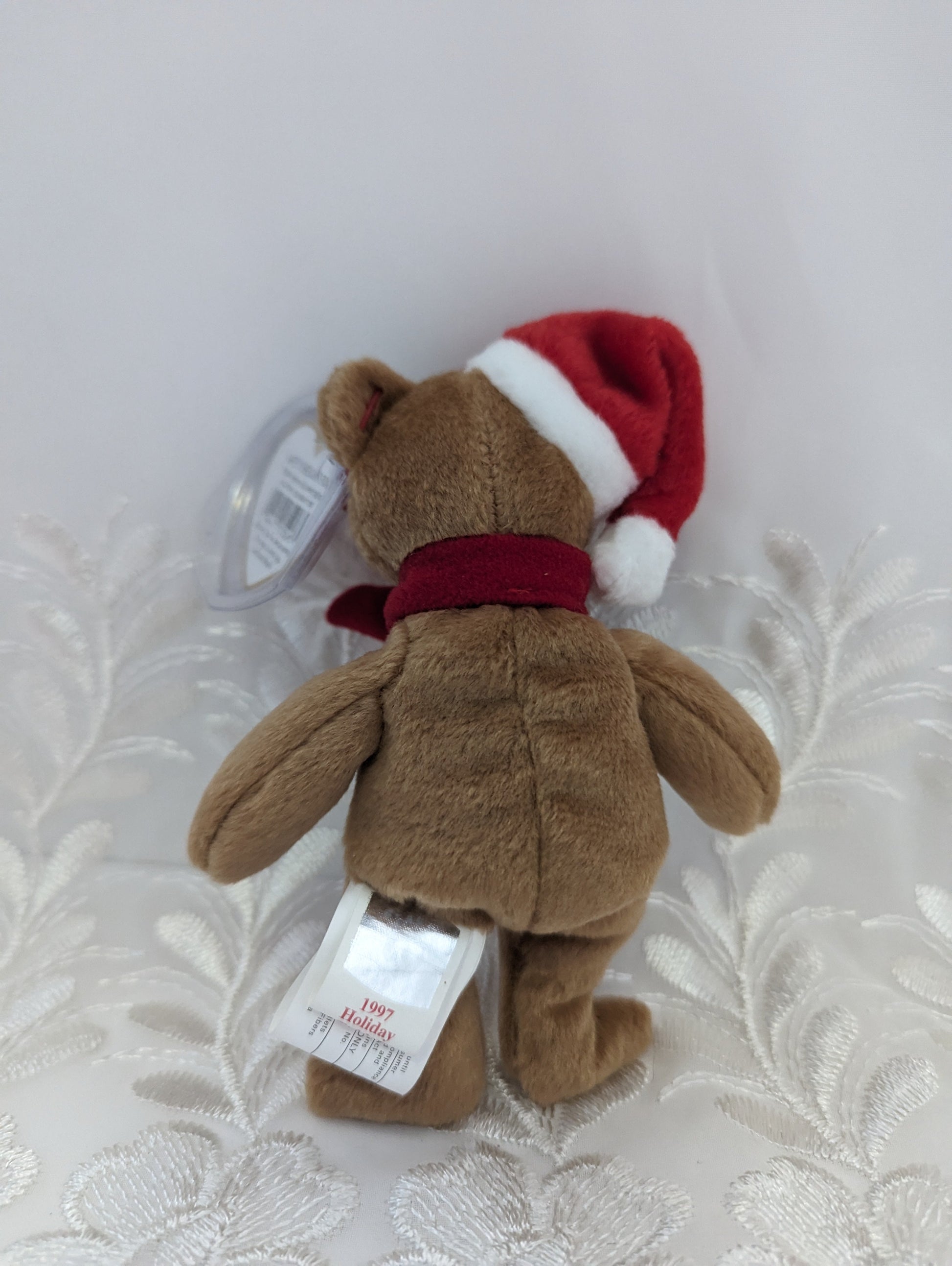 Ty Jingle Beanie - 1997 Holiday Teddy The Bear (5in) Christmas Tree Decor - Vintage Beanies Canada