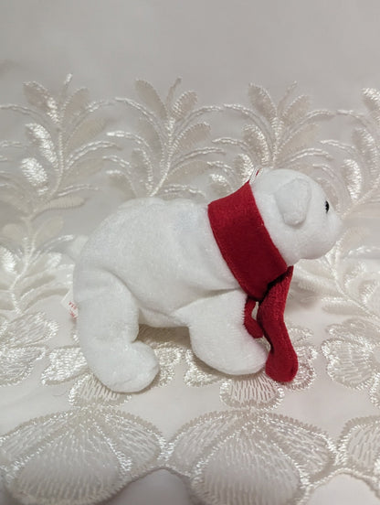 Ty Jingle Beanie - Coldy The Polar Bear (4in) Christmas Tree Ornament - Vintage Beanies Canada