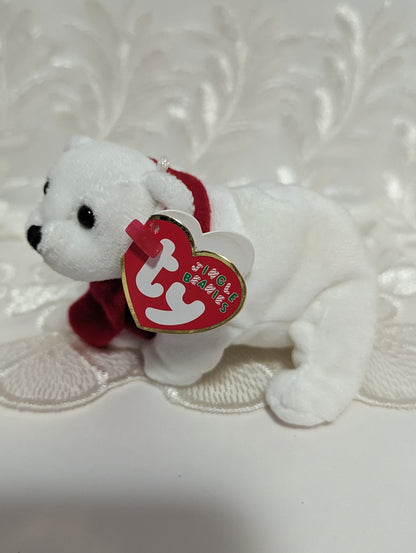 Ty Jingle Beanie - Coldy The Polar Bear (4in) Christmas Tree Ornament - Vintage Beanies Canada