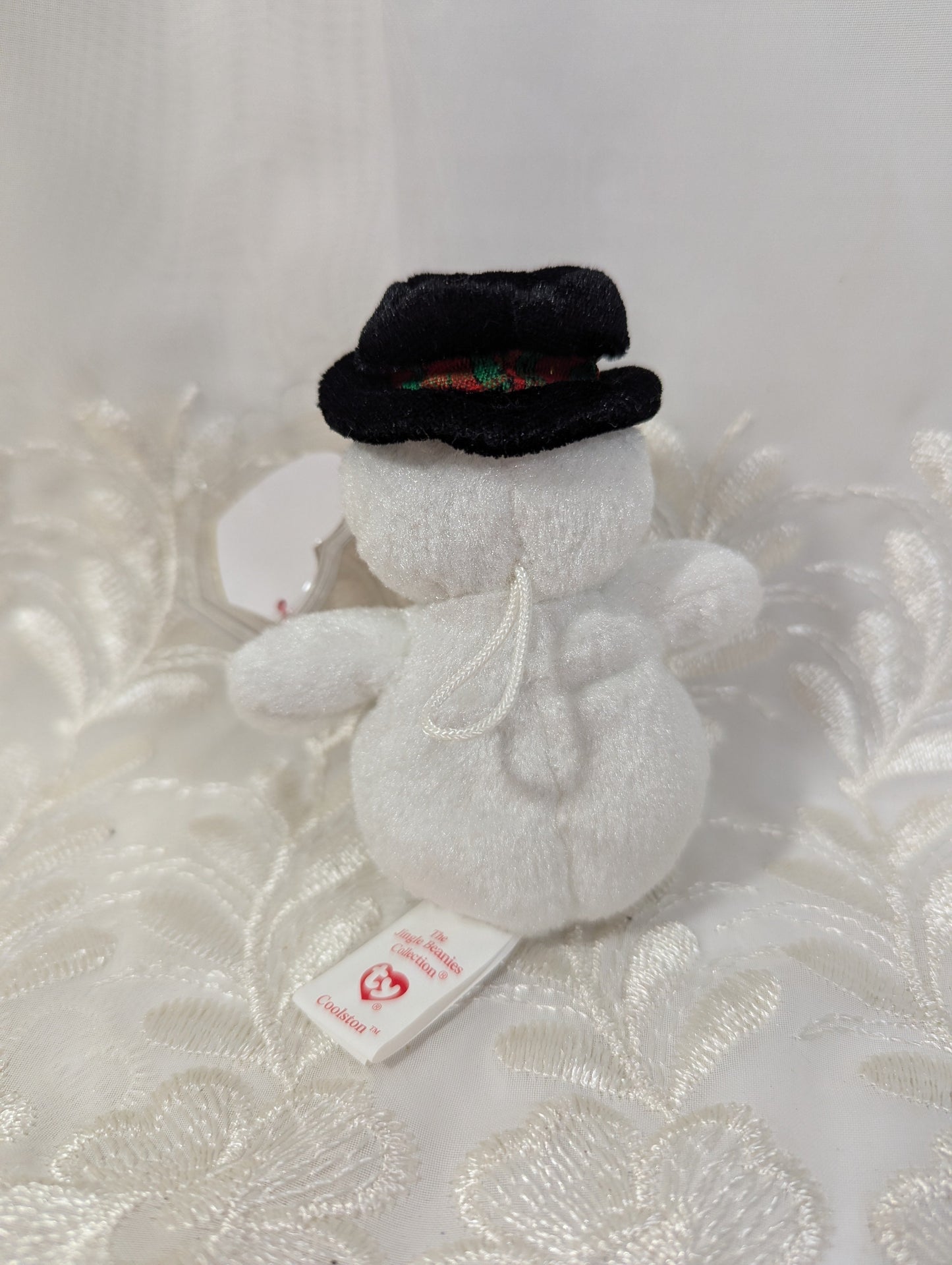 Ty Jingle Beanie - Coolston the snowman (4in) Christmas Tree Ornament - Vintage Beanies Canada