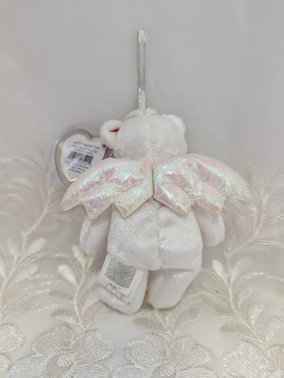 Ty Jingle Beanie - Halo The Angel Bear (5in) Christmas Ornament - Vintage Beanies Canada