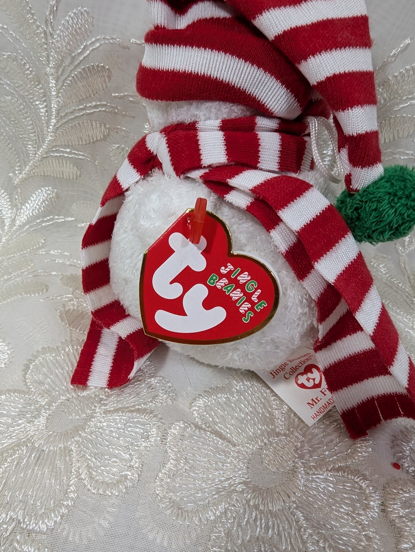 Ty Jingle Beanie - Mr. Frost The Snowman (4 in) Tree ornament - Vintage Beanies Canada