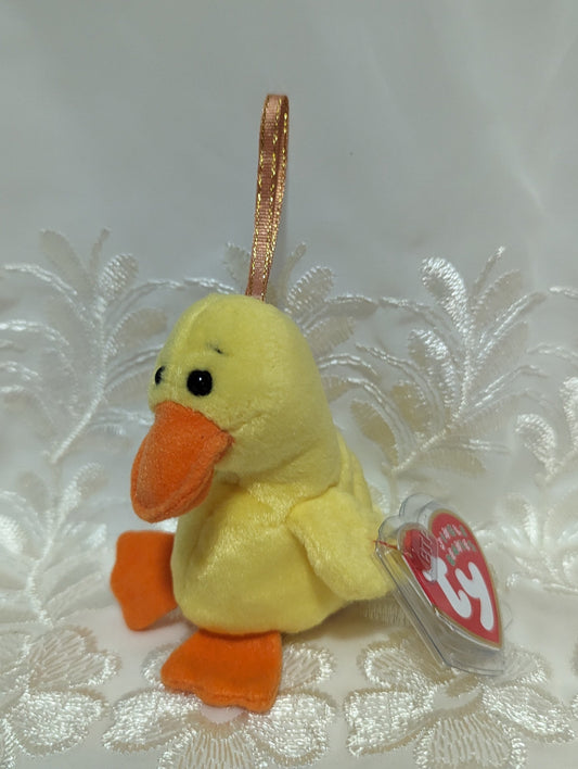 Ty Jingle Beanie - Quackers The Duck (4in) Christmas Ornament - Vintage Beanies Canada