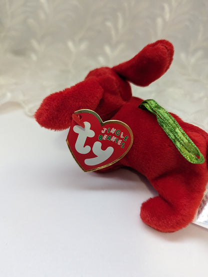 Ty Jingle Beanie - Rover The Red Dog (5in) Christmas Tree Decor - Vintage Beanies Canada