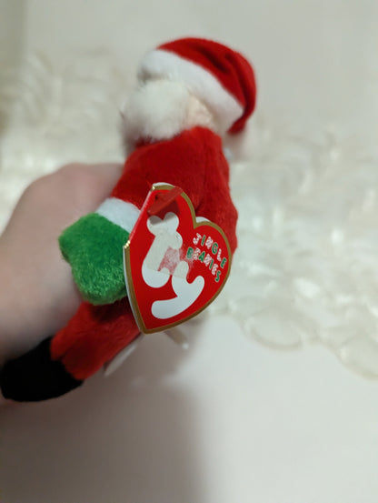 Ty Jingle Beanie - Santa Claus (5in) Christmas Tree Ornament - Non-mint Hang Tag - Vintage Beanies Canada