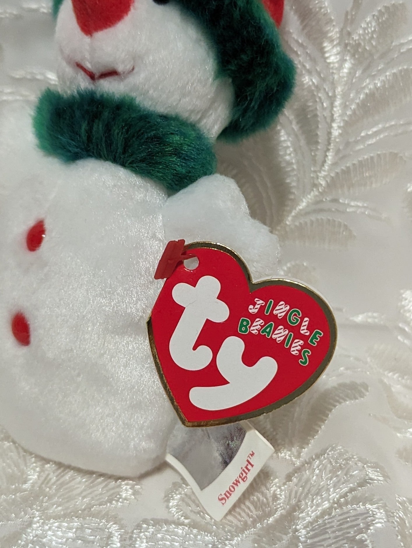 Ty Jingle Beanie - Snowgirl The Snowman (5in) Christmas Tree Ornament - Vintage Beanies Canada