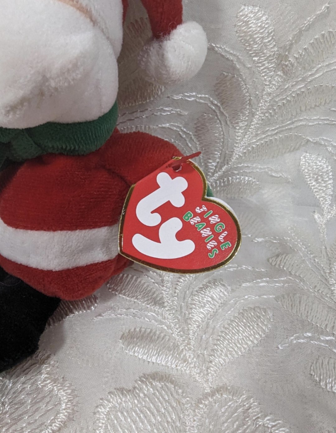 Ty Jingle Beanies - Kringles the Santa Claus (4in) Tree Decor - Vintage Beanies Canada