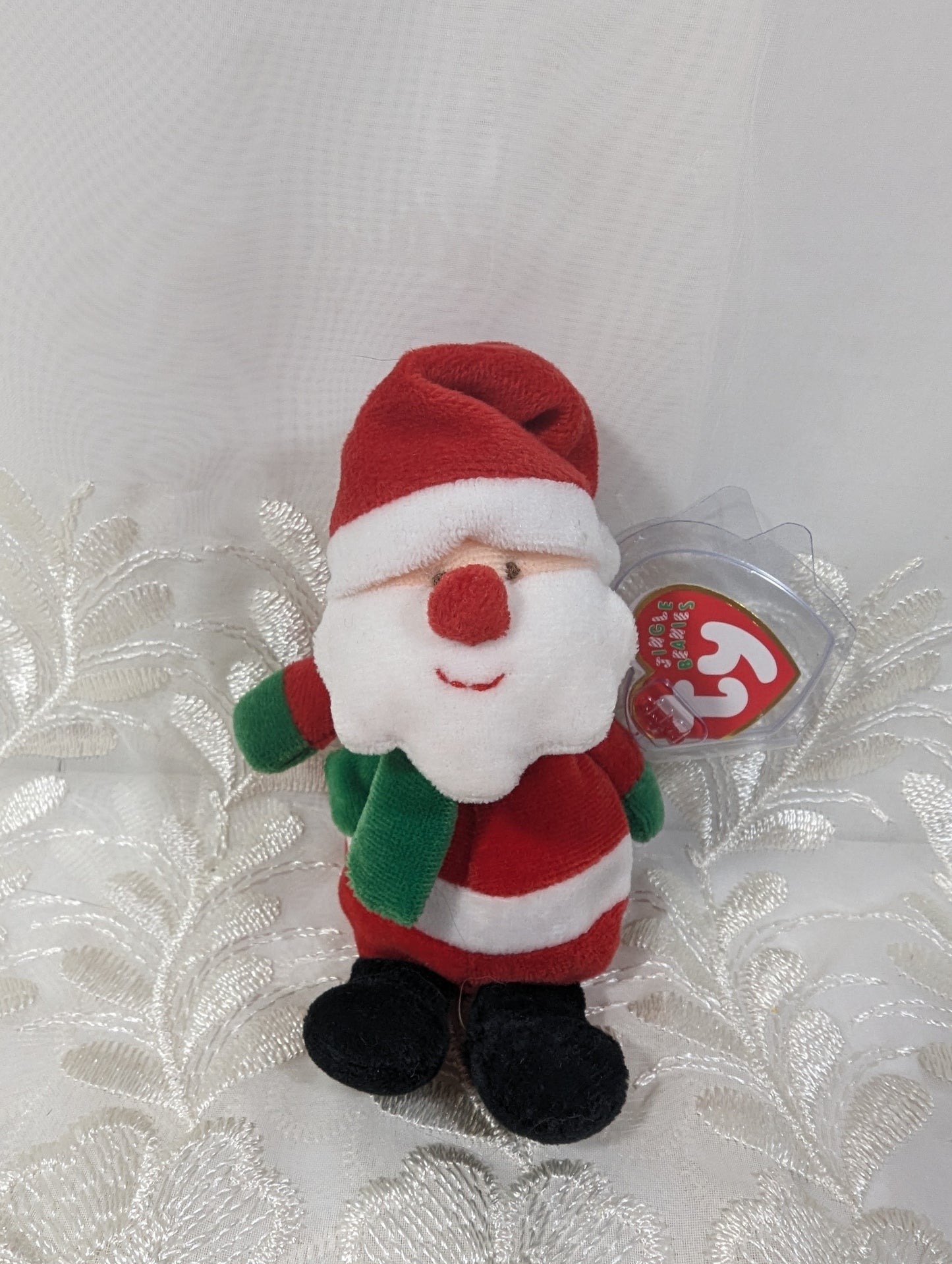 Ty Jingle Beanies - Kringles the Santa Claus (4in) Tree Decor - Vintage Beanies Canada