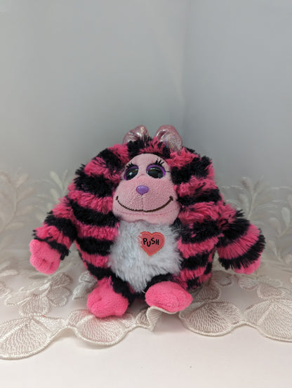 Ty Monstaz - Zoey The Pink And Black Monster (5.5in) - Vintage Beanies Canada