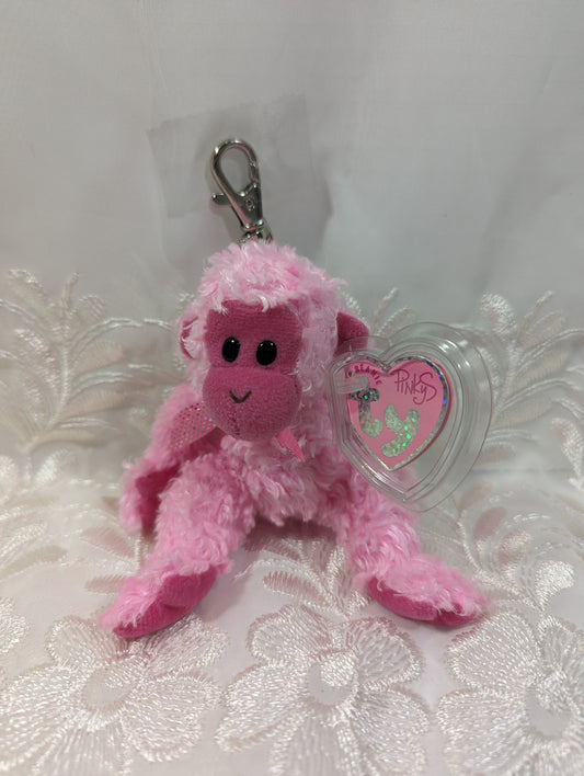 Ty Pinkys Clip - Julep The Monkey (5in) Metal Keychain Clip - Vintage Beanies Canada