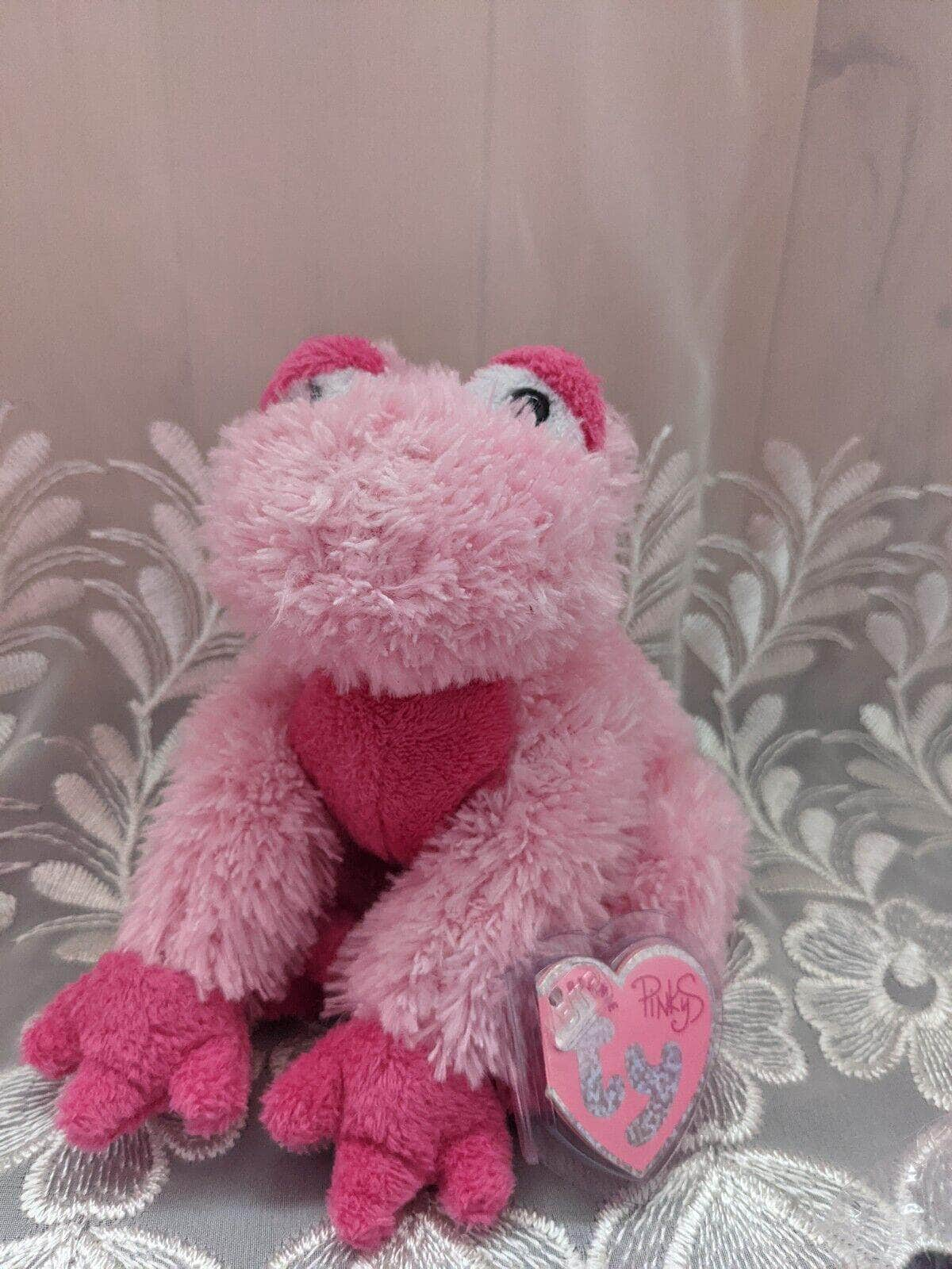 Ty Pinkys Collection - Baubles The Pink Frog 2004 (7in) - Vintage Beanies Canada