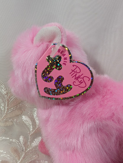 Ty Pinkys Collection - Taffeta The Pink Cat (6in) - Vintage Beanies Canada