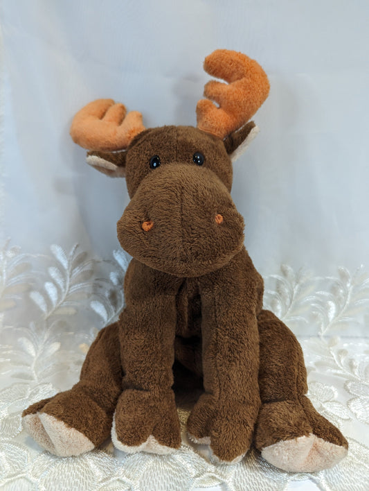 Ty Pluffies Collection - Lumpy The Moose (9in) No tag - Vintage Beanies Canada
