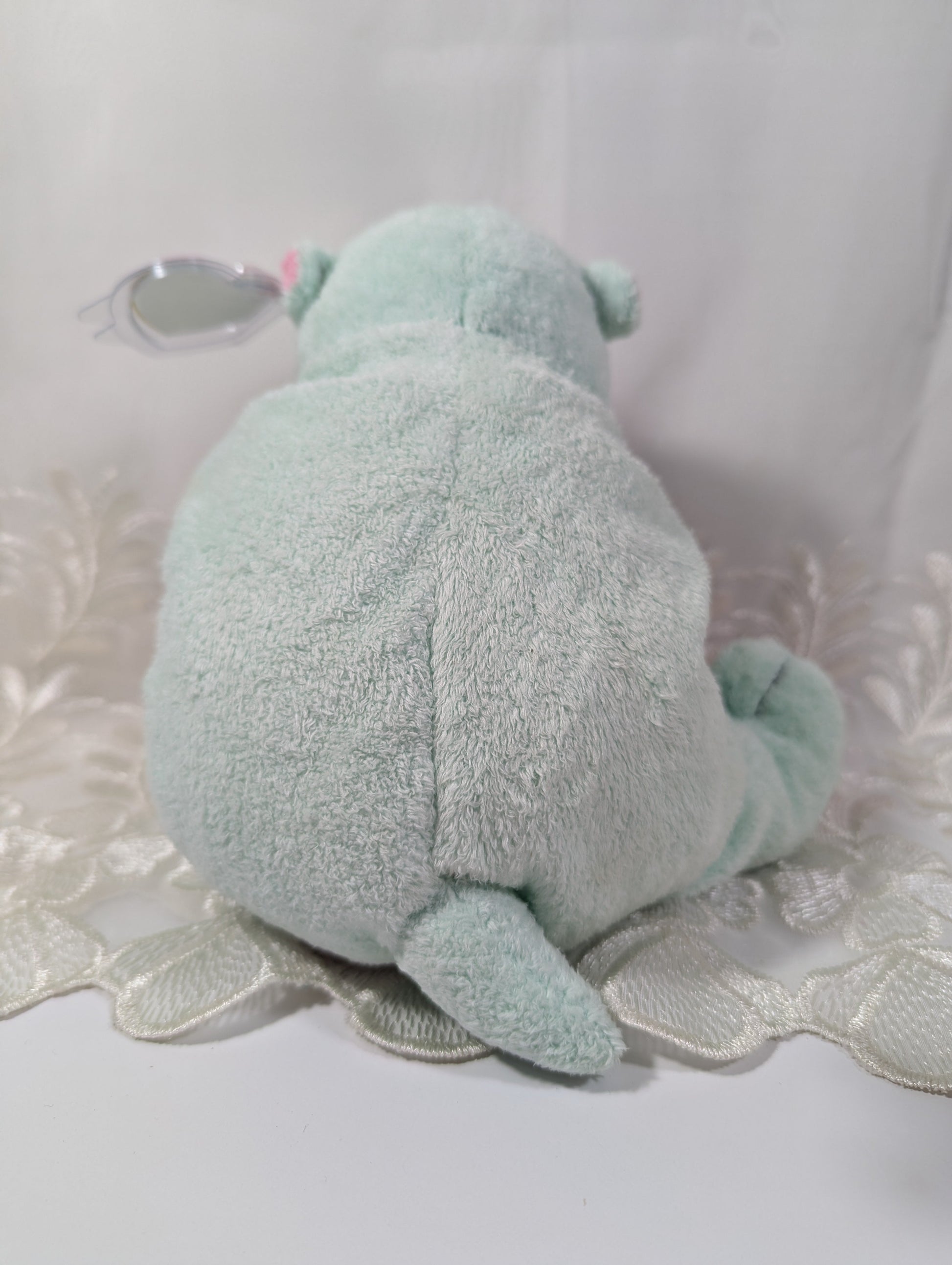 Ty Pluffies Collection - Tubby The Hippo (9in) *Rare* - Vintage Beanies Canada