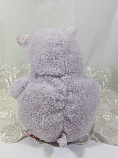 Ty Pluffies - Wade The Purple Hippo (10in) No Tag - Vintage Beanies Canada