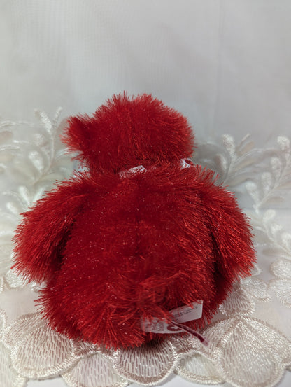 Ty Punkies Collection - Lil Siren The Red Bear (8in) - Vintage Beanies Canada