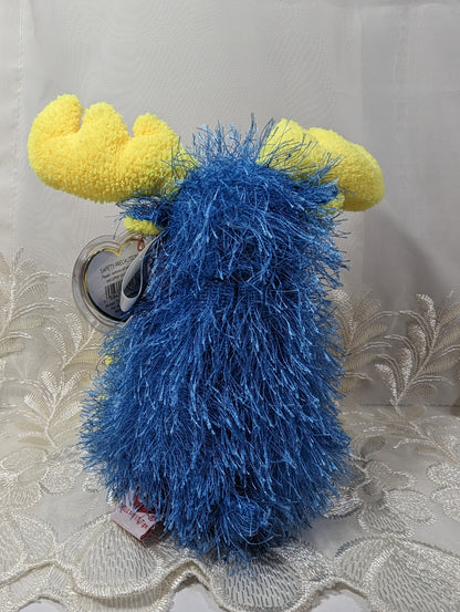 Ty Punkies Collection - Marbles The Blue Moose (8in) - Vintage Beanies Canada