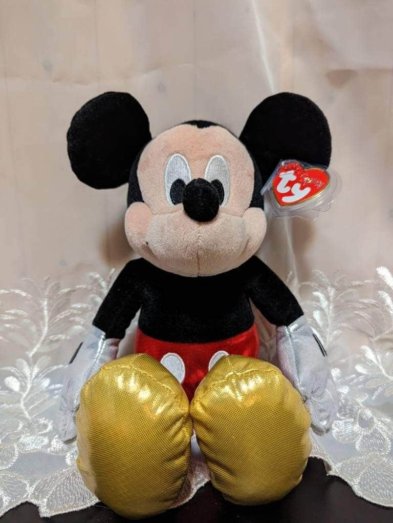 Ty Sparkle collection - Mickey Mouse The Mouse From Disney - Near Mint (14in) - Vintage Beanies Canada